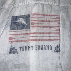 NWT~XXXL~Tommy Bahama Linen Long Sleeve USA American Flag Mens MSP $148